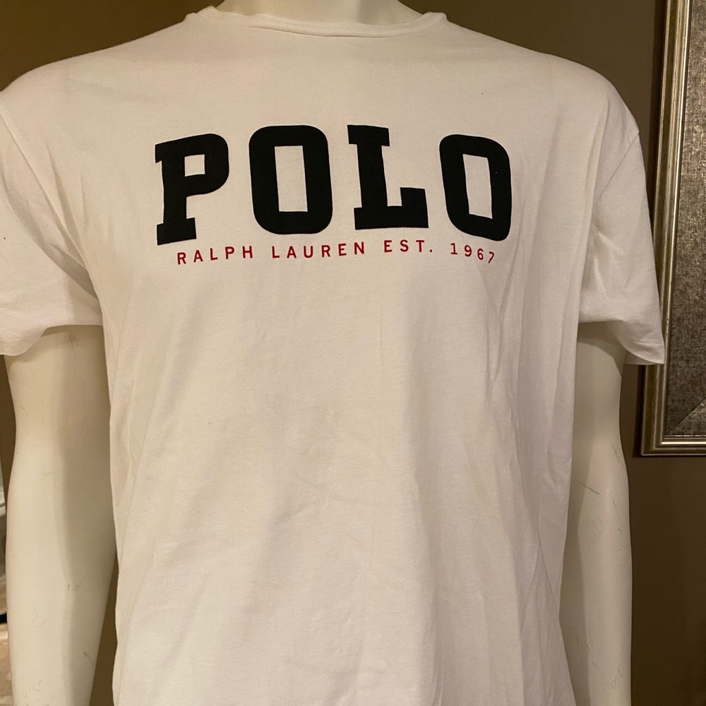 Polo Ralph Lauren probably size large white